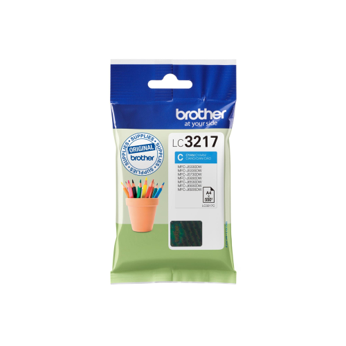 BROTHER LC-3217C CARTUCCIA INK-JET 550 PAG. CIANO